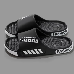 Men Slippers Summer Flat Sole Home Slippers For Women Man Open Toe Trend Slides Couple Light Beach Shoes Sandals