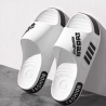 Men Slippers Summer Flat Sole Home Slippers For Women Man Open Toe Trend Slides Couple Light Beach Shoes Sandals