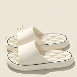 Super Light Soft Slippers Simple Fashion Slides EVA Elastic Shoes Colorful Sneakers In Door Bathroom Flip Flops