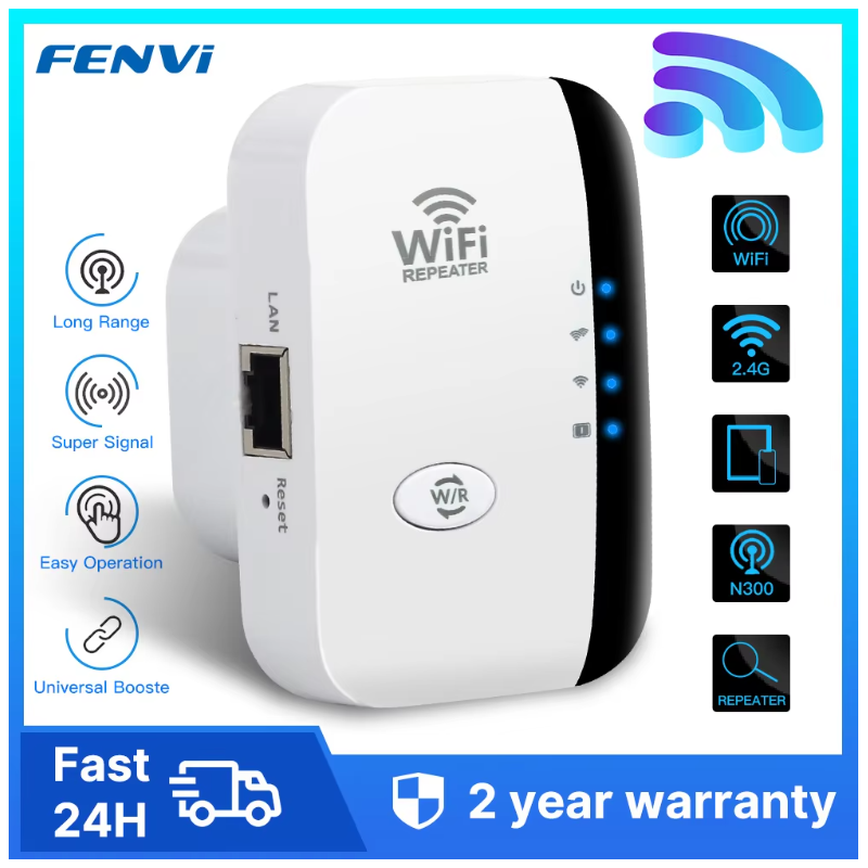 300Mbps Wireless WIFI Repeater Remote Wifi Extender WiFi Amplifier 802.11N WiFi Booster Repetidor Amplifier Wi Fi Reapeter