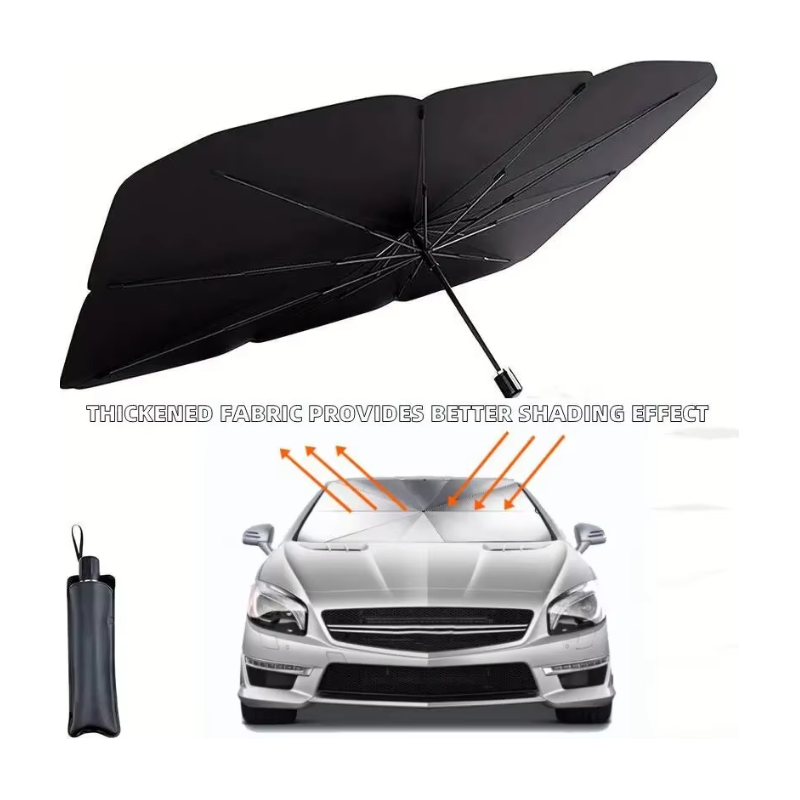 Car Front Windshield Sunshade Umbrella Summer Sun Protection Sunshade Blocking Car Interior Cooling Supplies