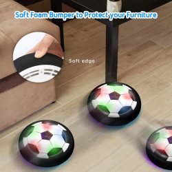 Hover Soccer Ball Toys for Children Electric Floating Football with LED Light Music Soccer Ball Outdoor Game Sport Toys for Kids