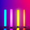 RGB Pickup Light Music Rhythm Lights Upgraded USB Rechargeable Model Christmas Decoration Desktop RGB Light Bar Music Rhythm