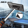 Car Front Windshield Defogging Brush Telescopic Long handle Car Household Glass Clean Brushes Dust Remover Tool