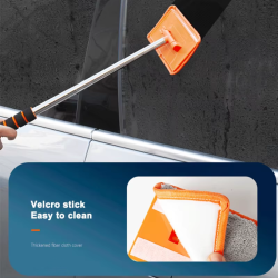 Car Front Windshield Defogging Brush Telescopic Long handle Car Household Glass Clean Brushes Dust Remover Tool