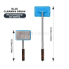 Car Front Windshield Defogging Brush Telescopic Long handle Car Household Glass Clean Brushes Dust Remover Tool