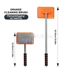 Car Front Windshield Defogging Brush Telescopic Long handle Car Household Glass Clean Brushes Dust Remover Tool