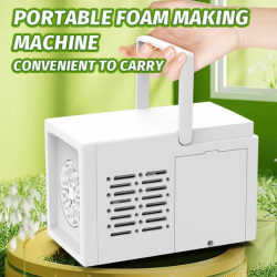 10 hole fully automatic bubble blowing handheld electric bubble machine toy outdoor birthday without battery and bubble water