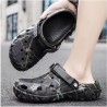 Summer Men's Sandals New Home Garden Shoes Comfortable and Lightweight Men Slippers Non-Slip Soft Bottom Flip Flop Sandals