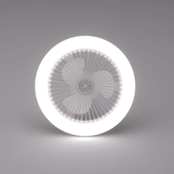 Rotatable 3in1 Ceiling Fan with Remote Control Lighting Lamp E27 Converter Base Lighting Base Bedroom Living Room Miflame