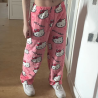 Hello Kitty Pajamas Pants Sanrio Anime Women's Pajama Pants Cartoon Couple Home Sleepwear Trousers Leisure Home Clothing