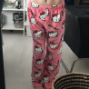 Hello Kitty Pajamas Pants Sanrio Anime Women's Pajama Pants Cartoon Couple Home Sleepwear Trousers Leisure Home Clothing