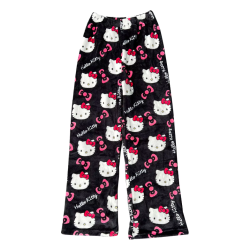 Hello Kitty Pajamas Pants Sanrio Anime Women's Pajama Pants Cartoon Couple Home Sleepwear Trousers Leisure Home Clothing