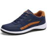 Shoes for Men Leather Sneaker Waterproof Casual Comfortable Men's Sneaker Lace Up Footwear Vulcanized Man Shoe