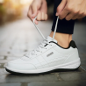 Shoes for Men Leather Sneaker Waterproof Casual Comfortable Men's Sneaker Lace Up Footwear Vulcanized Man Shoe
