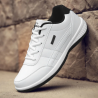 Shoes for Men Leather Sneaker Waterproof Casual Comfortable Men's Sneaker Lace Up Footwear Vulcanized Man Shoe