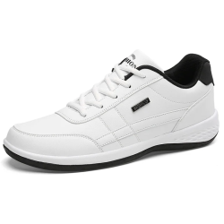 Shoes for Men Leather Sneaker Waterproof Casual Comfortable Men's Sneaker Lace Up Footwear Vulcanized Man Shoe