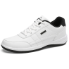Shoes for Men Leather Sneaker Waterproof Casual Comfortable Men's Sneaker Lace Up Footwear Vulcanized Man Shoe