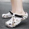 Summer Men's Sandals New Home Garden Shoes Comfortable and Lightweight Men Slippers Non-Slip Soft Bottom Flip Flop Sandals