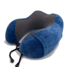 U Shaped Memory Foam Neck Pillows Soft Travel Pillow Massage Neck Pillow Sleeping Airplane Pillow Cervical Healthcare Bedding
