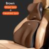 New Car Lumbar Support Pillow Memory FoamAuto Neck Pillow Waist Support Removable Washable Backrest Universal Vehicle Cushion