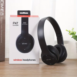 Stereo P47 Headset 5.0 Bluetooth Headset Folding Series Wireless Sports Game Headset for iPhone XiaoMi