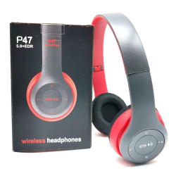 Stereo P47 Headset 5.0 Bluetooth Headset Folding Series Wireless Sports Game Headset for iPhone XiaoMi