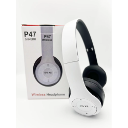 Stereo P47 Headset 5.0 Bluetooth Headset Folding Series Wireless Sports Game Headset for iPhone XiaoMi