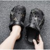 Summer Men's Sandals New Home Garden Shoes Comfortable and Lightweight Men Slippers Non-Slip Soft Bottom Flip Flop Sandals
