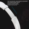Wired Headphones 3 5mm Bass Stereo Foldable With Microphone Adjustable Headphones Suitable For Pc Mp3 Mobile Headphones