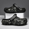 Summer Men's Sandals New Home Garden Shoes Comfortable and Lightweight Men Slippers Non-Slip Soft Bottom Flip Flop Sandals