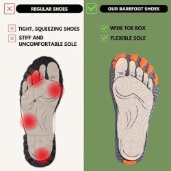 Aqua Shoes For Women Men Barefoot Water Shoes Anti-Slip Quick-Drying Outdoor Beach Upstream Wading Swimming Shoe Sneakers Unisex