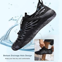 Aqua Shoes For Women Men Barefoot Water Shoes Anti-Slip Quick-Drying Outdoor Beach Upstream Wading Swimming Shoe Sneakers Unisex