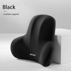 The New Memory Foam Car Neck Pillow Protects the Lumbar Back, Supports the Breathable Headrest, Relieves Pressure, and Provides