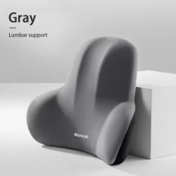 The New Memory Foam Car Neck Pillow Protects the Lumbar Back, Supports the Breathable Headrest, Relieves Pressure, and Provides