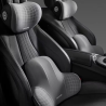 The New Memory Foam Car Neck Pillow Protects the Lumbar Back, Supports the Breathable Headrest, Relieves Pressure, and Provides