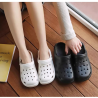 Women Clogs Summer Female Sandals Thick Bottom Home Slides Soft EVA Dry Wedges Platform Garden Shoes Beach Sandals Home Slippers
