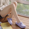 Women Clogs Summer Female Sandals Thick Bottom Home Slides Soft EVA Dry Wedges Platform Garden Shoes Beach Sandals Home Slippers