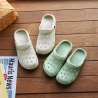 Women Clogs Summer Female Sandals Thick Bottom Home Slides Soft EVA Dry Wedges Platform Garden Shoes Beach Sandals Home Slippers