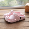 Women Clogs Summer Female Sandals Thick Bottom Home Slides Soft EVA Dry Wedges Platform Garden Shoes Beach Sandals Home Slippers