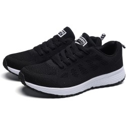 Women Casual Shoes Fashion Breathable Walking Mesh Flat Shoes Sneakers Women 2021 Gym Vulcanized Shoes White Female Footwear